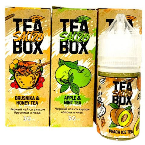 Жидкость Tea Box Salt - Jasmine Strawberry (Жасмин Клубника) 30 мл (20 мг)