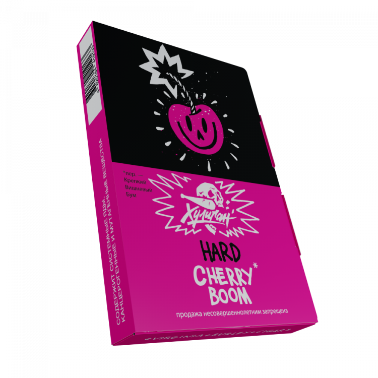 Табак Хулиган HARD - Cherry Boom (Кислая Вишня) 25 гр
