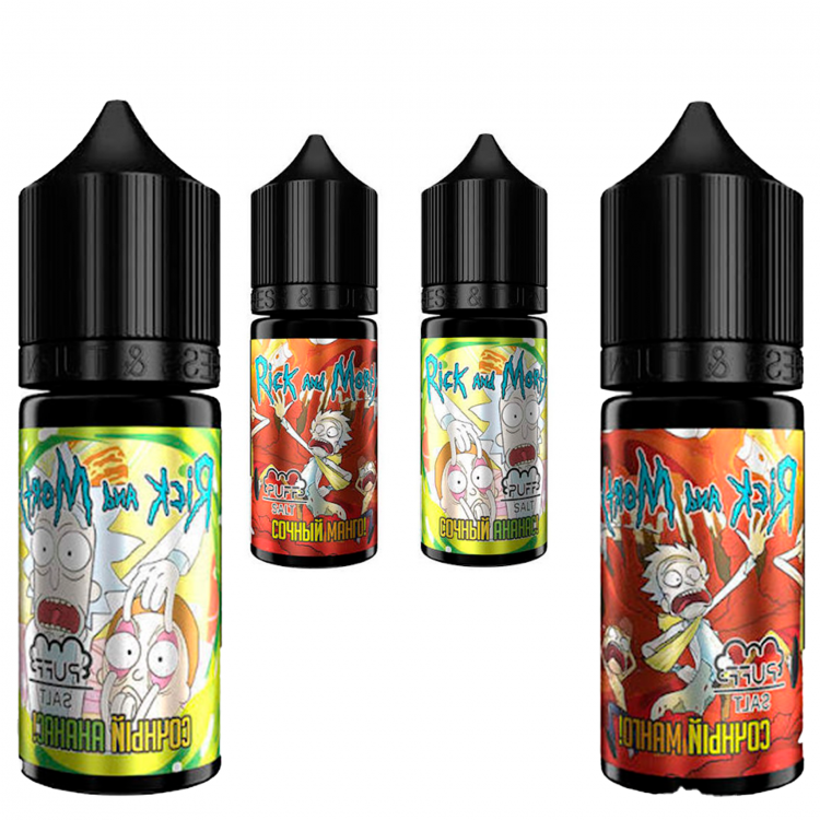 Жидкость Рик и Морти Salt - Маракуйя калипсо 30 мл (20 мг)