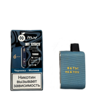 Одноразовая электронная сигарета M Y 12000 - Двойное Яблоко