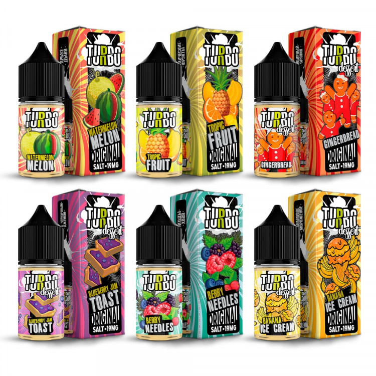 Жидкость Turbo Salt - Малина Лимон Смородина 30 мл (20 мг)