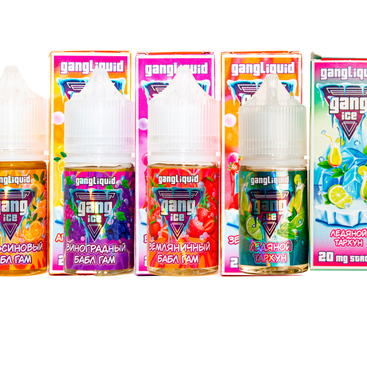 Жидкость Gang Ice Strong Ultra Salt - Киви ананас   30 мл (20 Ultra)