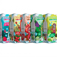 Жидкость Рик и Морти "На замерзоне" Strong Salt - БАНАН КЛУБНИКА 30 мл (20 Strong)