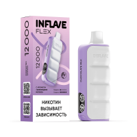 (М) Одноразовая электронная сигарета Inflave Flex 12000 - Шоколадное Молоко