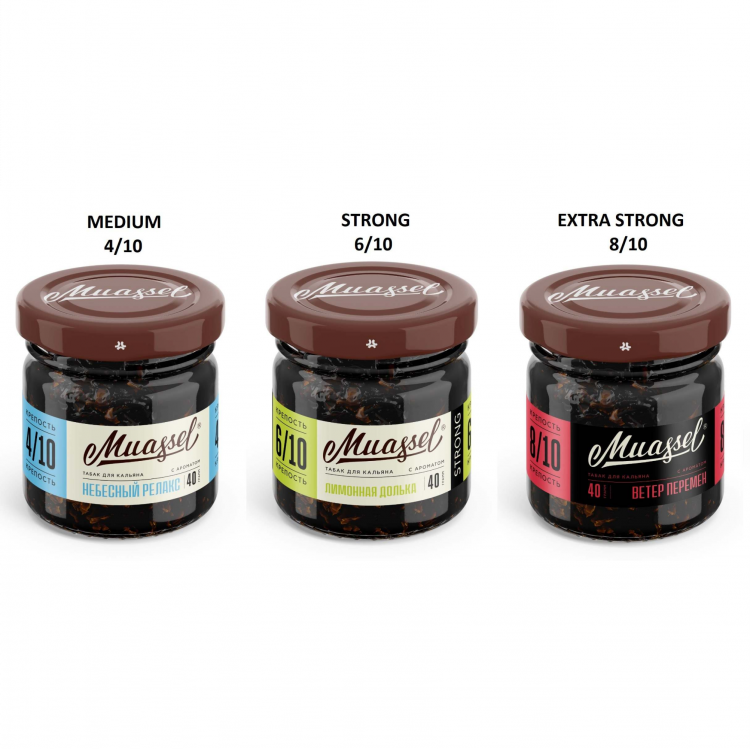 Табак Muassel Strong - Tropical Island (Тропический остров) 40 гр