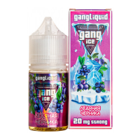 Жидкость Gang Ice Strong Ultra Salt - Ледяная Черника 30 мл (20 Ultra)