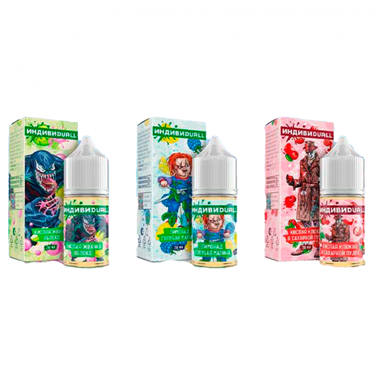 Жидкость ИндивиDuall Salt - Банановое мороженое 30 мл (20 мг)