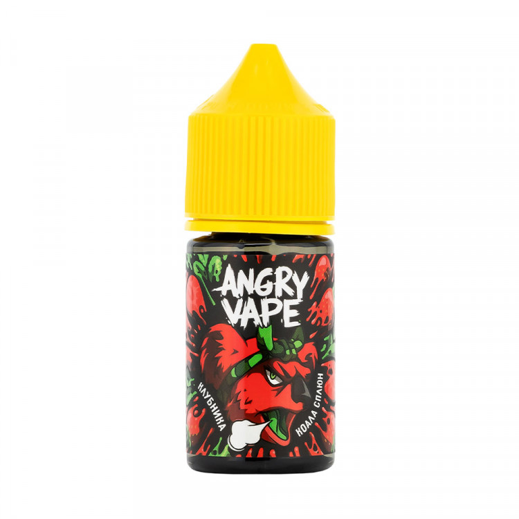 Жидкость Angry Vape Salt - Коала Сплюн (клубника) 30 мл (20 мг)