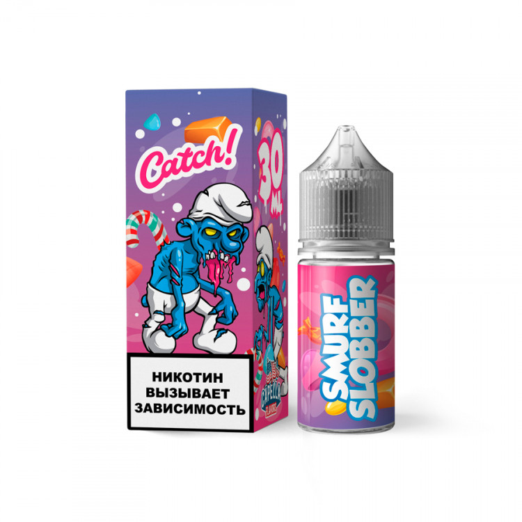 Жидкость Catch! Salt - Smurf Slobber 30 мл (20 мг)