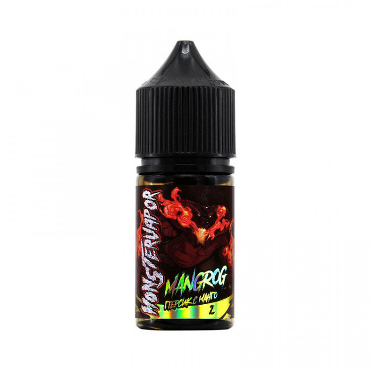 Жидкость Monstervapor Salt - Mangrog (персик с манго) 30 мл (20 мг)