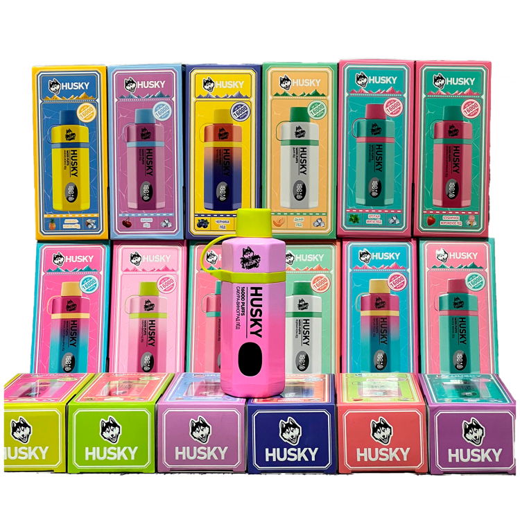 Одноразовая электронная сигарета Husky 16000 - Сакура виноград