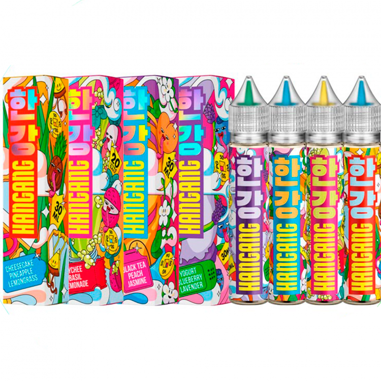 Жидкость HOTSPOT Hangang Salt - Cola Ginger Lemon (Имбирная Кола с Лимоном) 30 мл (18 мг)