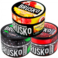 Бестабачная смесь BRUSKO Medium - Шоколад с Мятой 250 гр