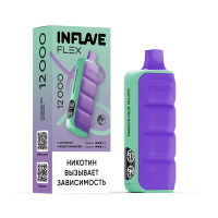 (М) Одноразовая электронная сигарета Inflave Flex 12000 - Мохито Маракуйя
