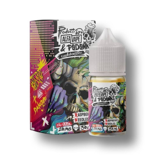 Жидкость Alfa Vape & Podonki Hard Ultra Salt - Raspberry Needles 30 мл (20 Ultra)