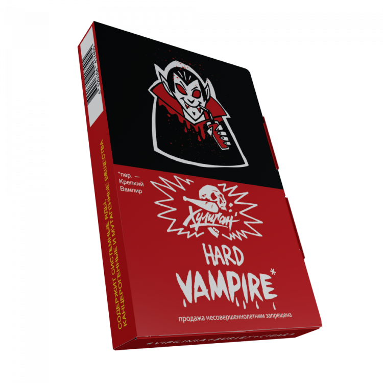 Табак Хулиган HARD - VAMPIRE (Ягодный кисель) 25 гр