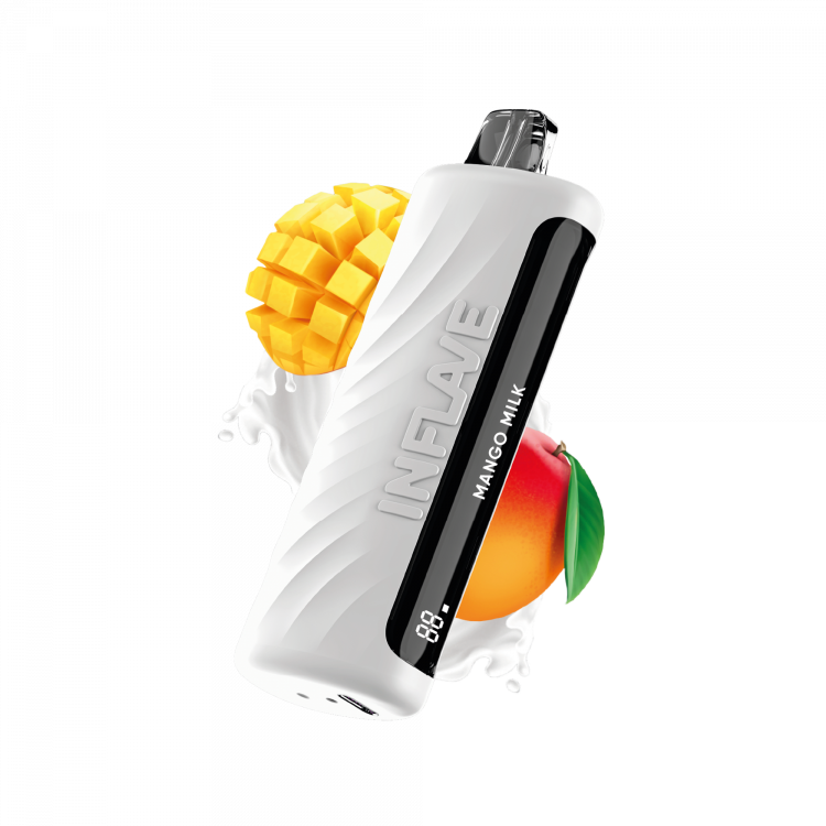 Одноразовая электронная сигарета Inflave Omega (10000) - Сливочное Манго